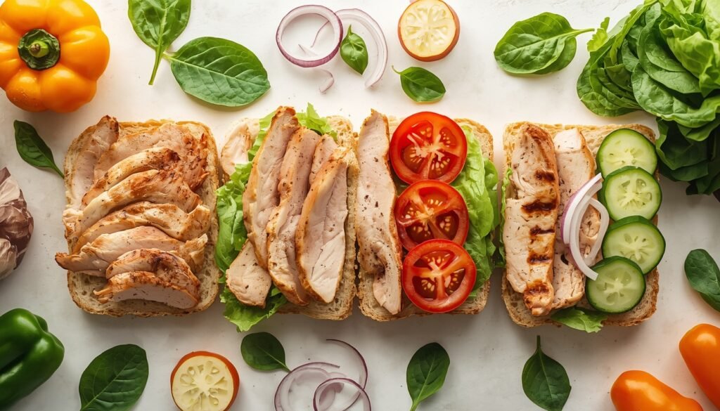 How to build a low calorie Subway sandwich with lean protein and vegetables